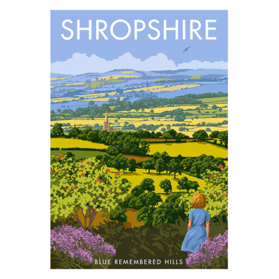 Shropshire by Stephen Millership - Print