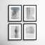 Gray On Gray Set Of 4 by Jacques Pilon-69944550-69944551