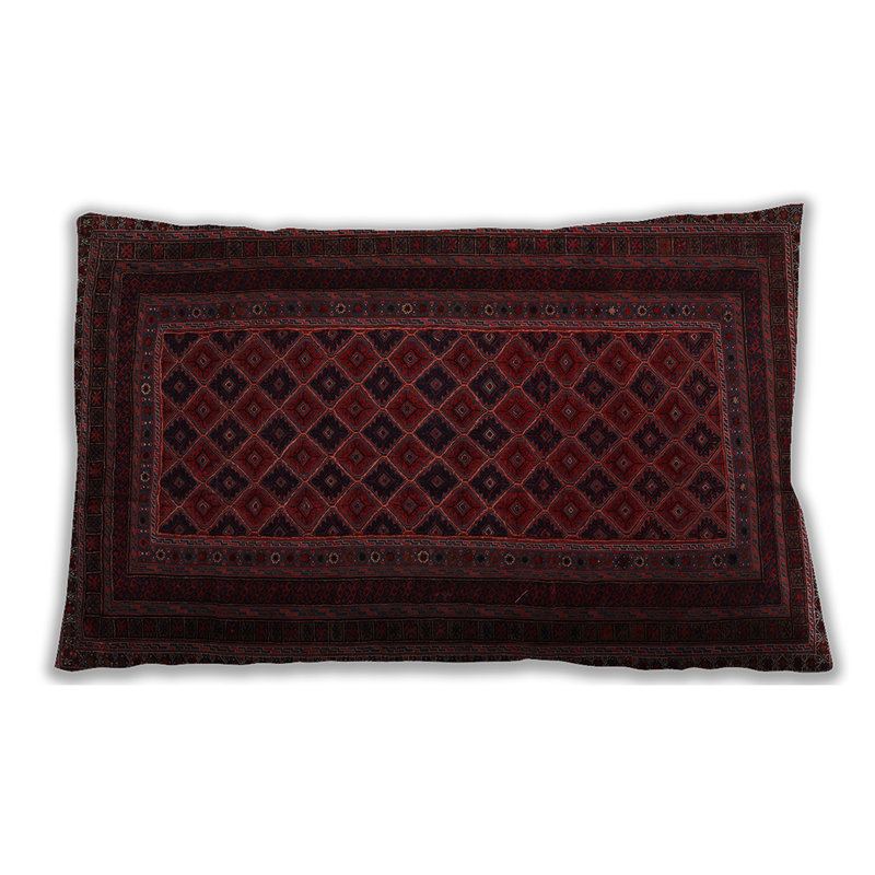 Abstract Throw Pillow, Microsuede