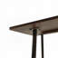 Table de salle à manger rectangulaire en bois aggloméré avec cadre en métal-2034771846-2034771844