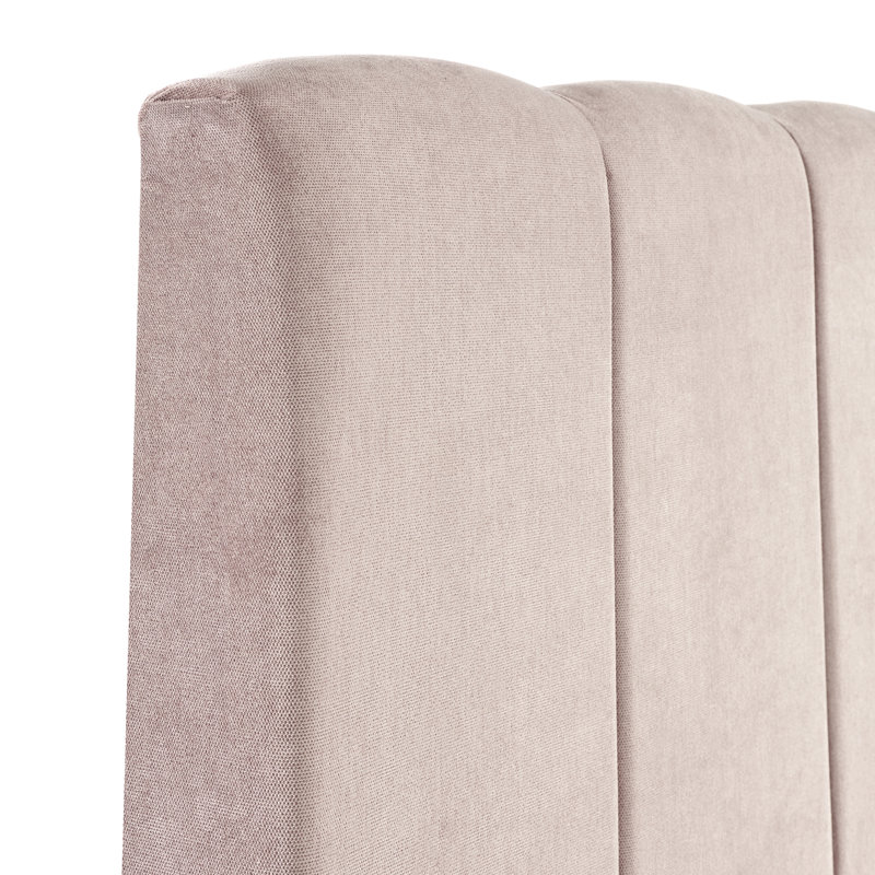 Hockenberry Upholstered Bed, Single (3'), Kensington Lilac