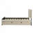 Velvet Upholstered Platform Bed with Twin Size Trundle-2116323478-2116323472