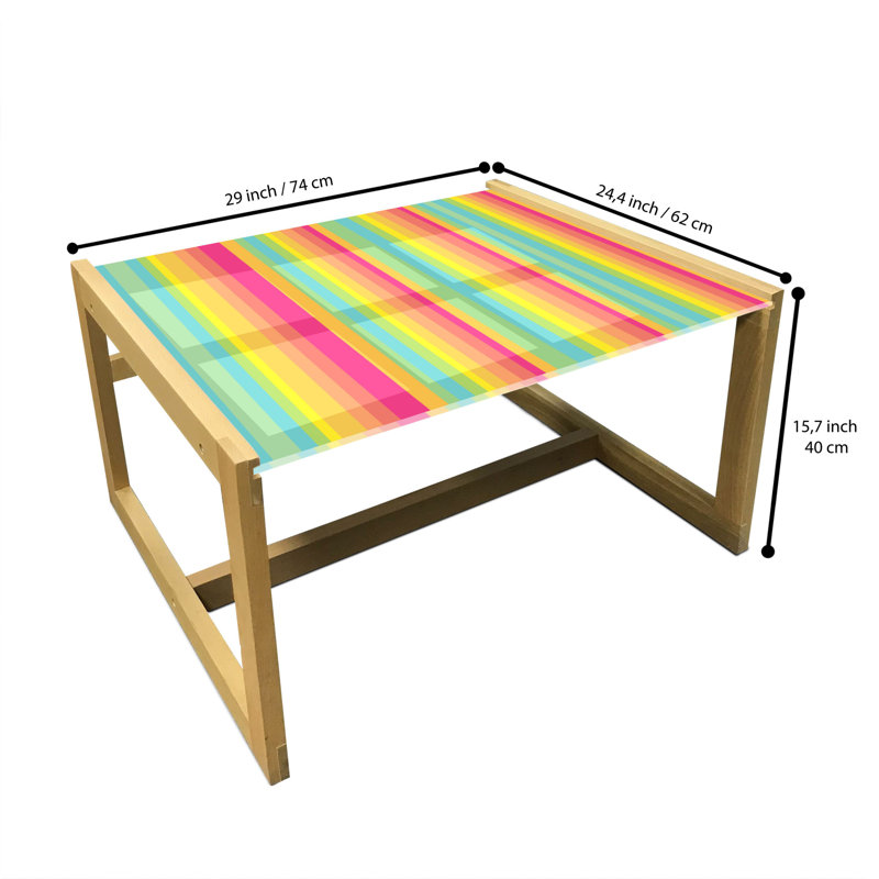 Jabre Sled Coffee Table, 62cm H x 74cm W x 40cm D