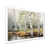 White Single Picture Framed