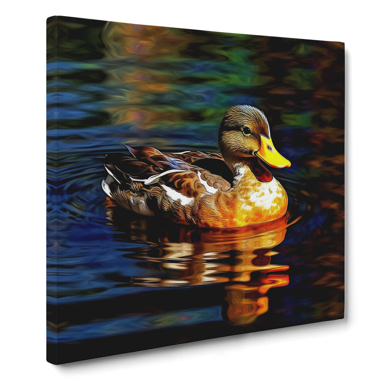 Duck Digital No.1 - Wrapped Canvas