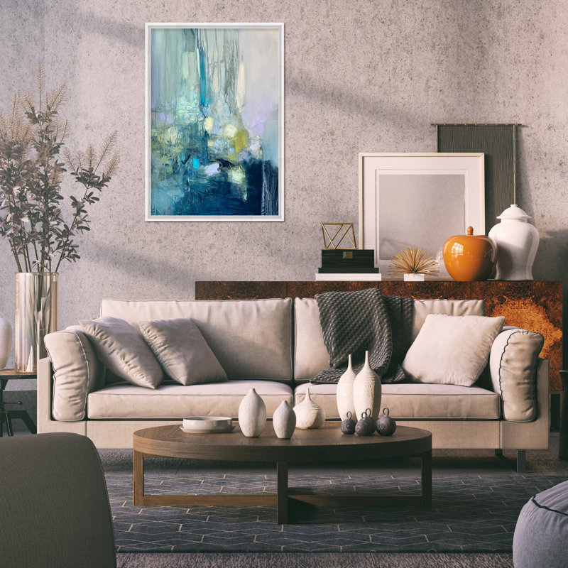 Abstract The Falls, 40" H x 30" W
