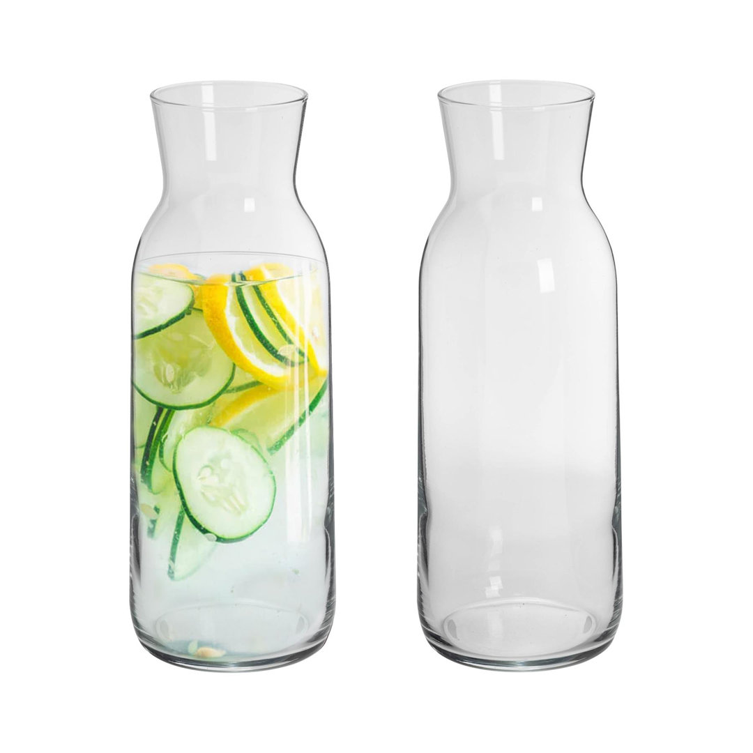 Argon Tableware - Brocca Glass Carafes - 1.2 Litre - Clear