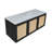Classe 48" Wall-Mounted Bathroom Vanity in Black Oak with 3-Hole Widespread Sink Top-107130472-107130471-121543724