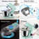 3-in-1 Electric Stand Mixer, 10-speed With Pulse Button, Attachments Include 6QT Bowl, Dough Hook, Beater, Whisk For Most Home Cooks
