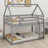 Low Bunk Bed,House Bed With Ladder-915623446