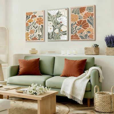 3 Piece Wrapped Canvas Print