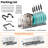 Metal Rectangle Countertop / Cabinet Pot Rack