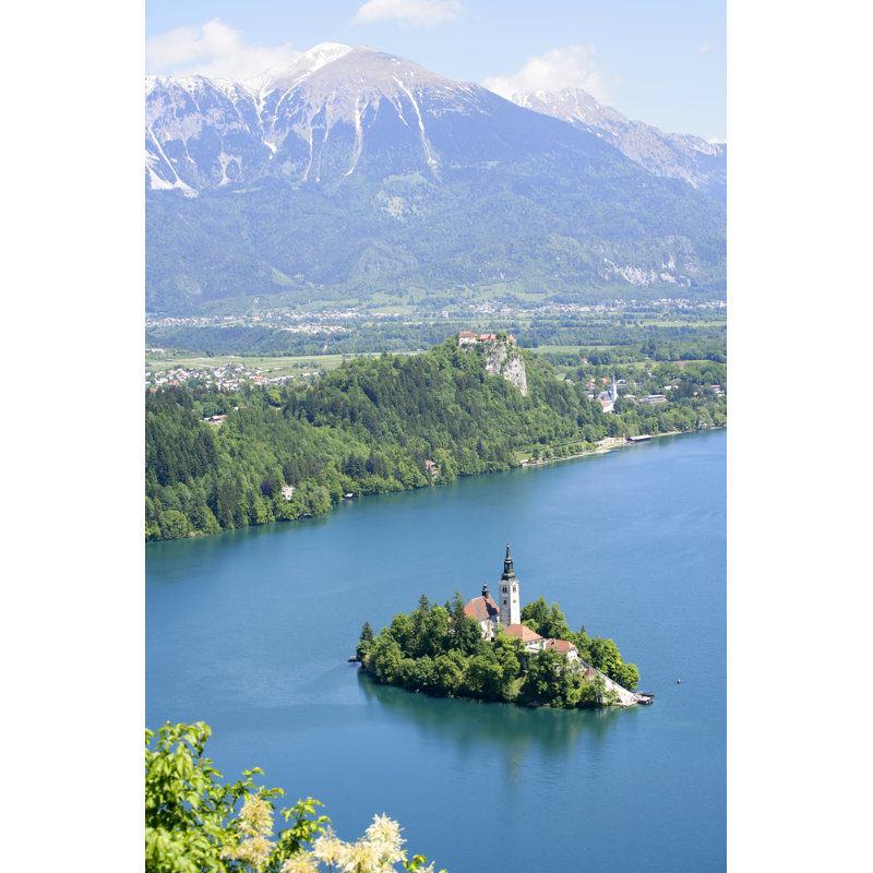 Bled Lake by Viorika - Wrapped Canvas Print, 76cm H x 51cm W x 3.8cm D