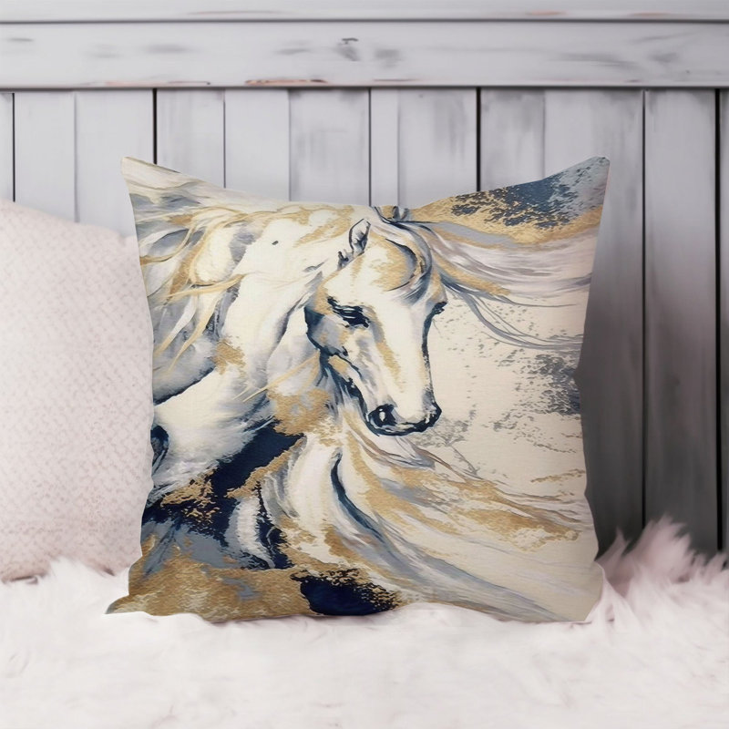 Animals Equestrian Elegance Modern Horse Modern, 16"H x 16" W