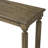 Locke 23.6" Rustic Solid Wood Turned Leg Rectangular End Table-2124736564