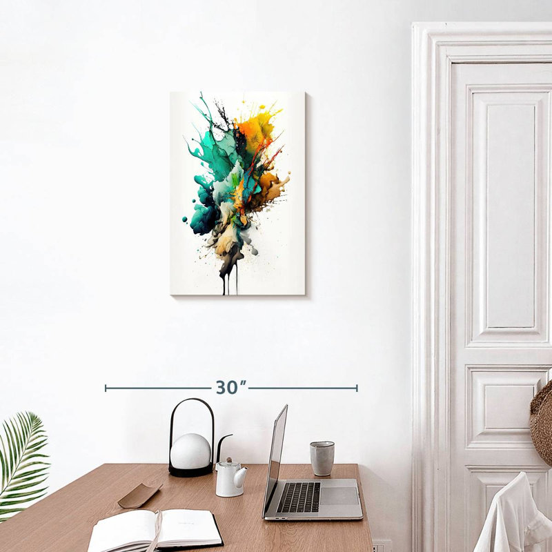 Fluidité colorée Avery, H 24 po x l 16 po