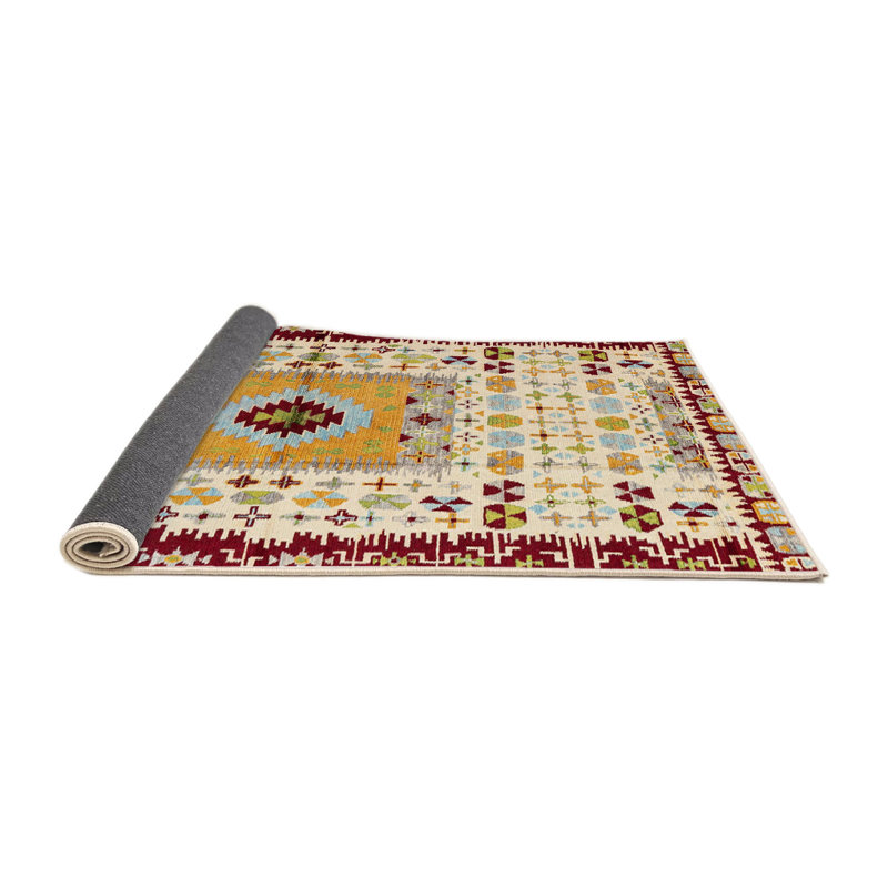 Abstract Indoor Rug, Round 6'