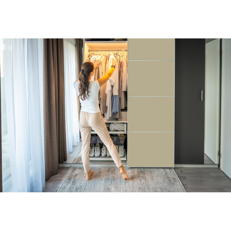 Ormand 100 cm x 50 cm Matte Peel & Stick Wallpaper Roll, Cream