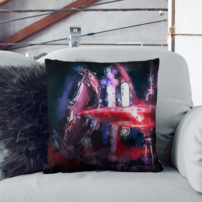 Abstract Square Cushion