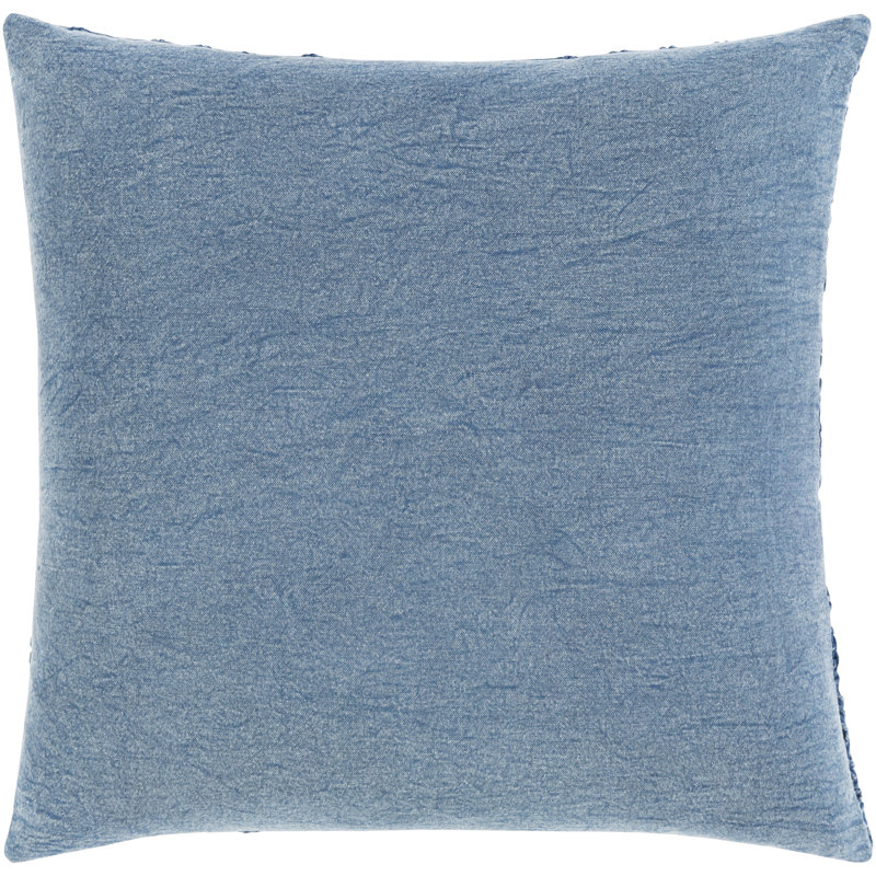 Cotton Floral 20'' Throw Pillow Cover, 20" x 20"