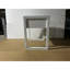Table de chevet moderne et minimaliste blanche, convenant à la vie en appartement, table de chevet compacte avec tiroir en bois, chambre de style, assemblage rapide