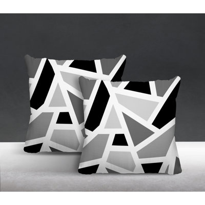 Marion Abstract Indoor/Outdoor Square Pillow