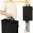 Slim Collapsible Laundry Hamper(Black)-126485356
