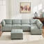 Modular Sectional Sofa U Shaped Modular Couch With Reversible Chaise Modular Sofa Sectional Couch,6- Seat Convertible Sofa,Fit For Living Room-582749820