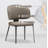 Modern Upholstered Faux Leather Dining Chairs with Metal Legs (Set of 4)-2010121206-2010635156