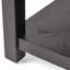 Grand banc repose-pieds carré, table basse et repose-pieds en similicuir