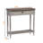 Gunars 2-Tone Console Table with 1 Drawer in French Provincial Style, 30.9" H X 30.96" W X 11.56" D