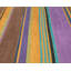 Copacabana Wool Striped Area Rug in Brown/Orange/Purple-45410868