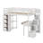 Twin Loft Bed With Drawers,Desk And Stairs-951085505