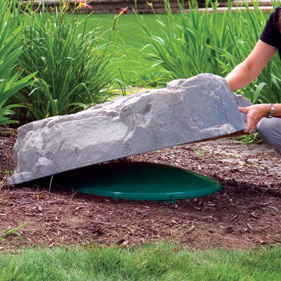 Plastic Abstract Garden Stone
