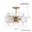 Winter 4 - Light Semi Flush Mount