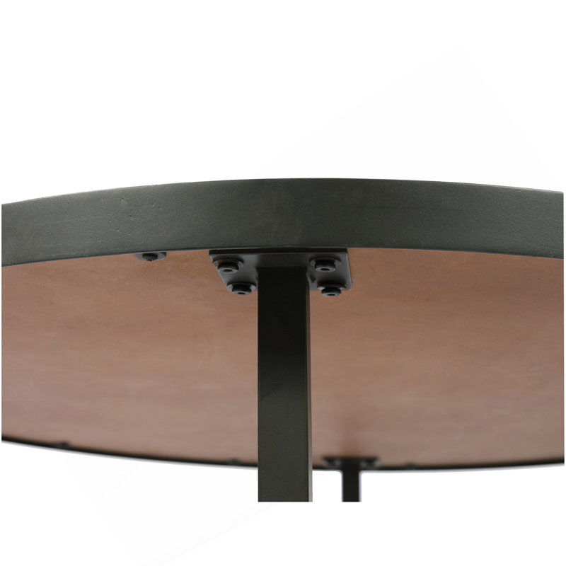 Brown Round Coffee Table