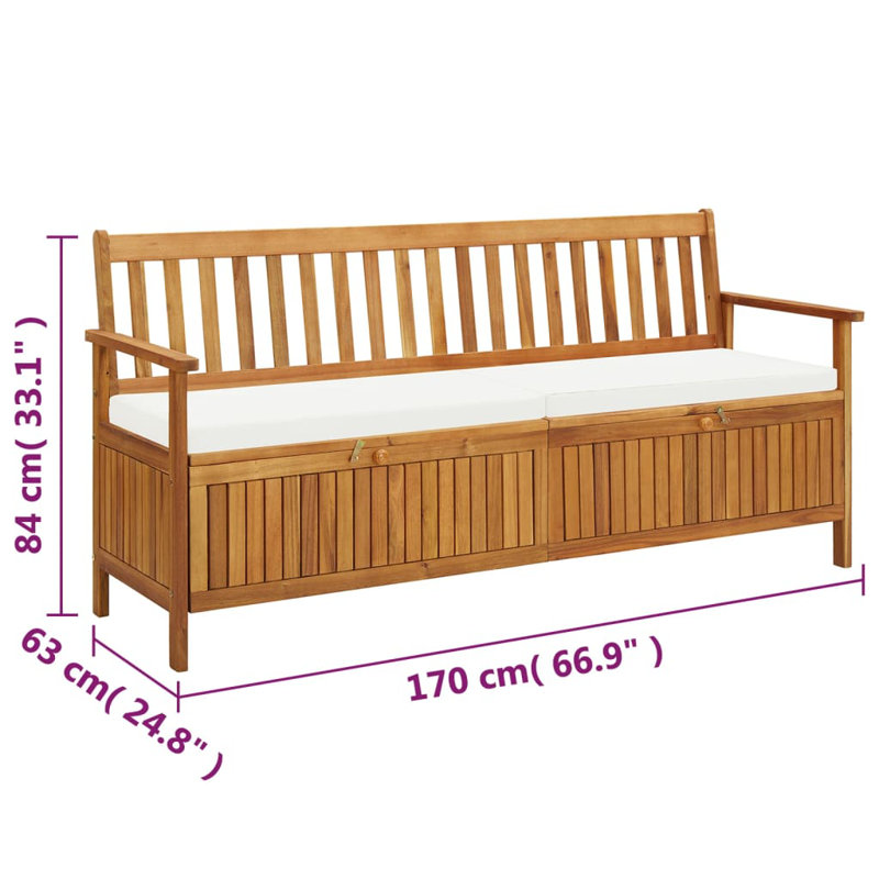 Banc de jardin en bois