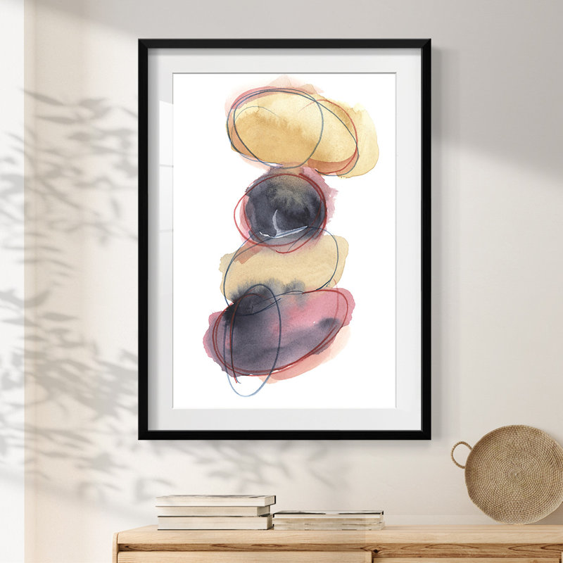 «Balancing Act II», reproduction encadrée, H 28,5 po x l 20,5 po, Noir