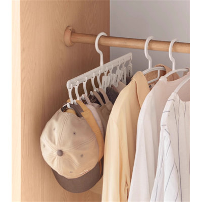 Multi-Clip Hat And Accessories Organizer