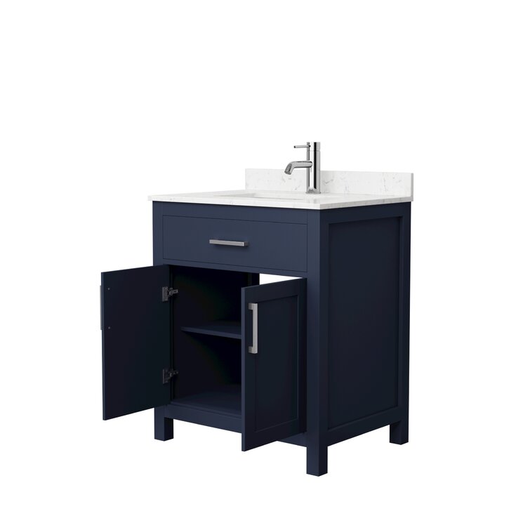 Beckett 84 Double Bathroom Vanity - Dark Blue  Beautiful bathroom  furniture for every home - Wyndham Collection