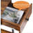 27.5'' H x 11.8'' W Printer Stand with Wheels