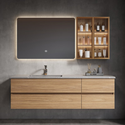Stylish simple bathroom cabinet
