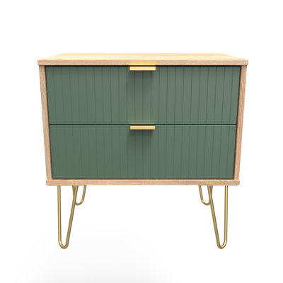 Beranda 58cm W Manufactured Wood Bedside Table