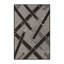 Tapis à rayures rétro noir lavable à la machine Brentwood-1969519554