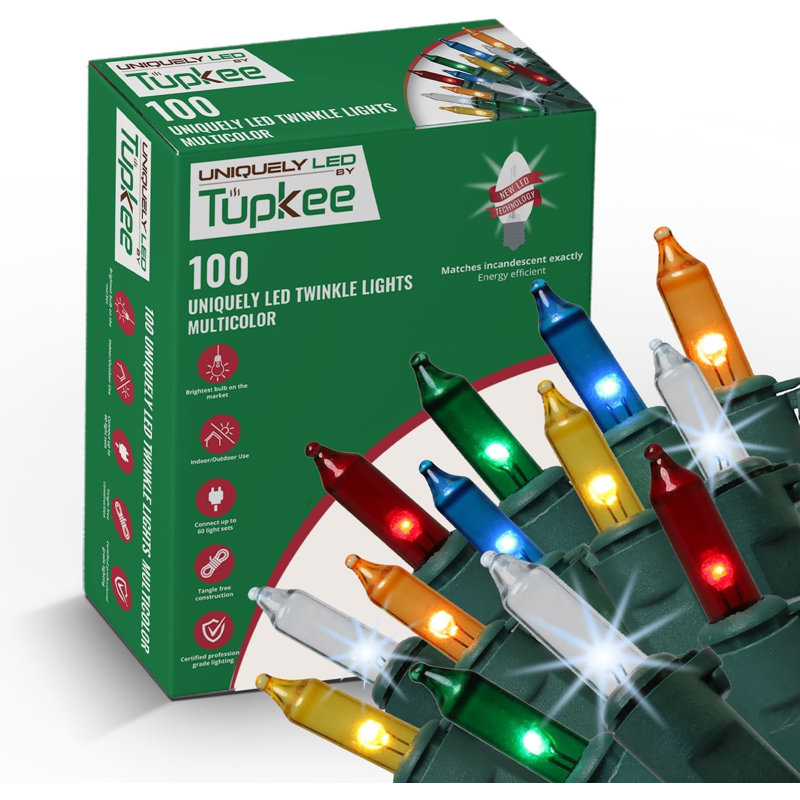 Lumières scintillantes Tupkee Christmas Uniquely, Multi-couleur