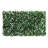 Double-Sided Expandable Faux Hedge Artificial Ivy Privacy Fence Panel with Real Wood Trellis
