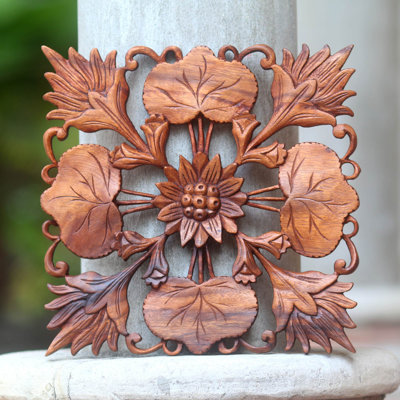 Décoration murale en bois Sear Taram