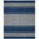 Bluff Point Wool Striped Area Rug in Pacific