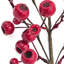Faux Pod Spray   Set of 6   26"H   Red