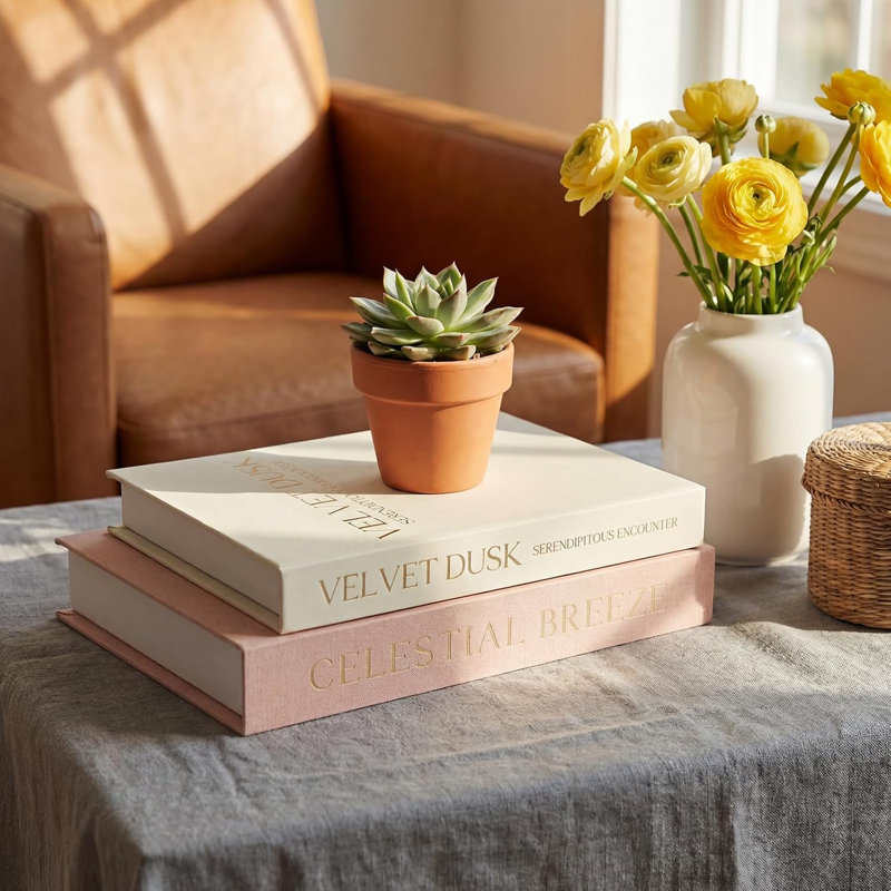 Cardboard Decorative Book